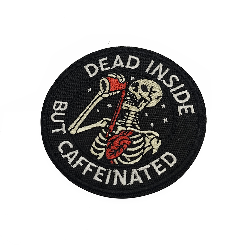Humorous Skeleton Embroidered  - Motorcycle Gear Quotes 评论和价格