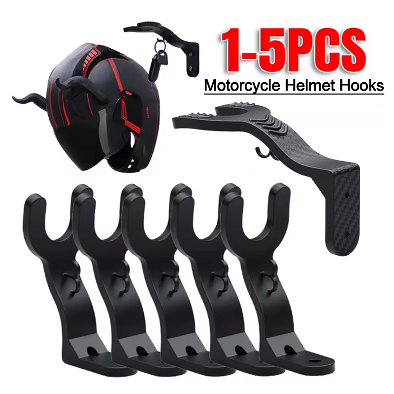1-5pcs Motorcycle Helmet Hook  - Motorcycle Gear Wall Mount 评论和价格