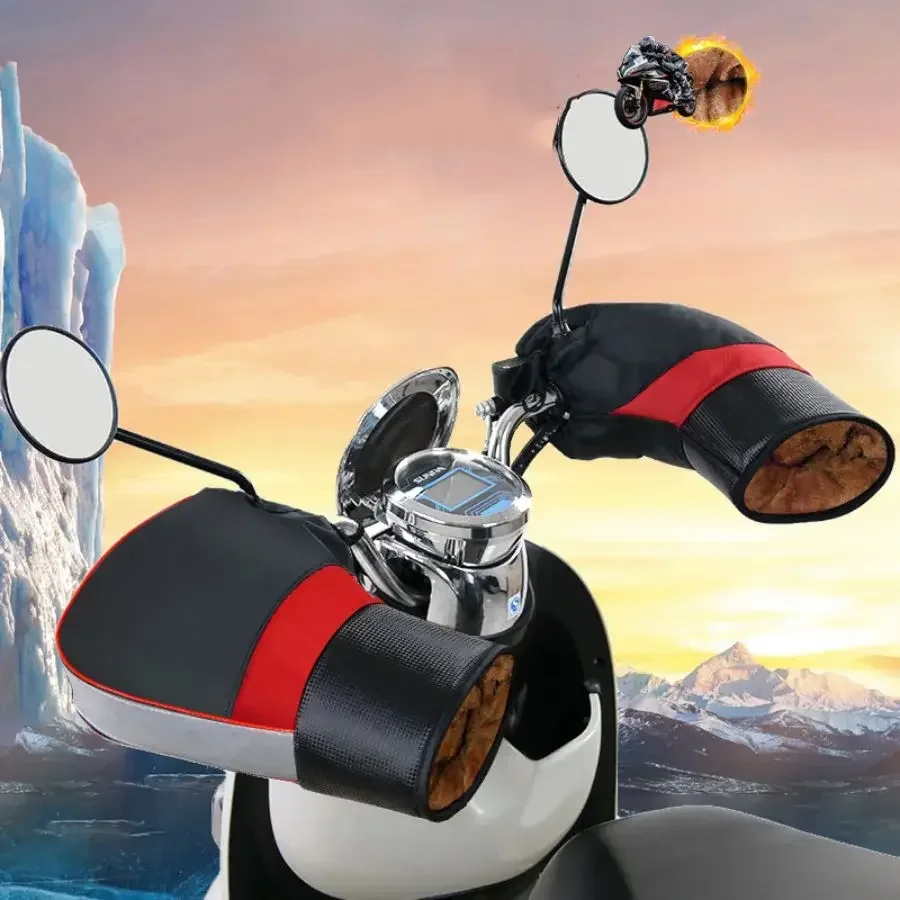 Motorcycle Handlebar Muffs Thi - Motorcycle Gear Protection 评论和价格