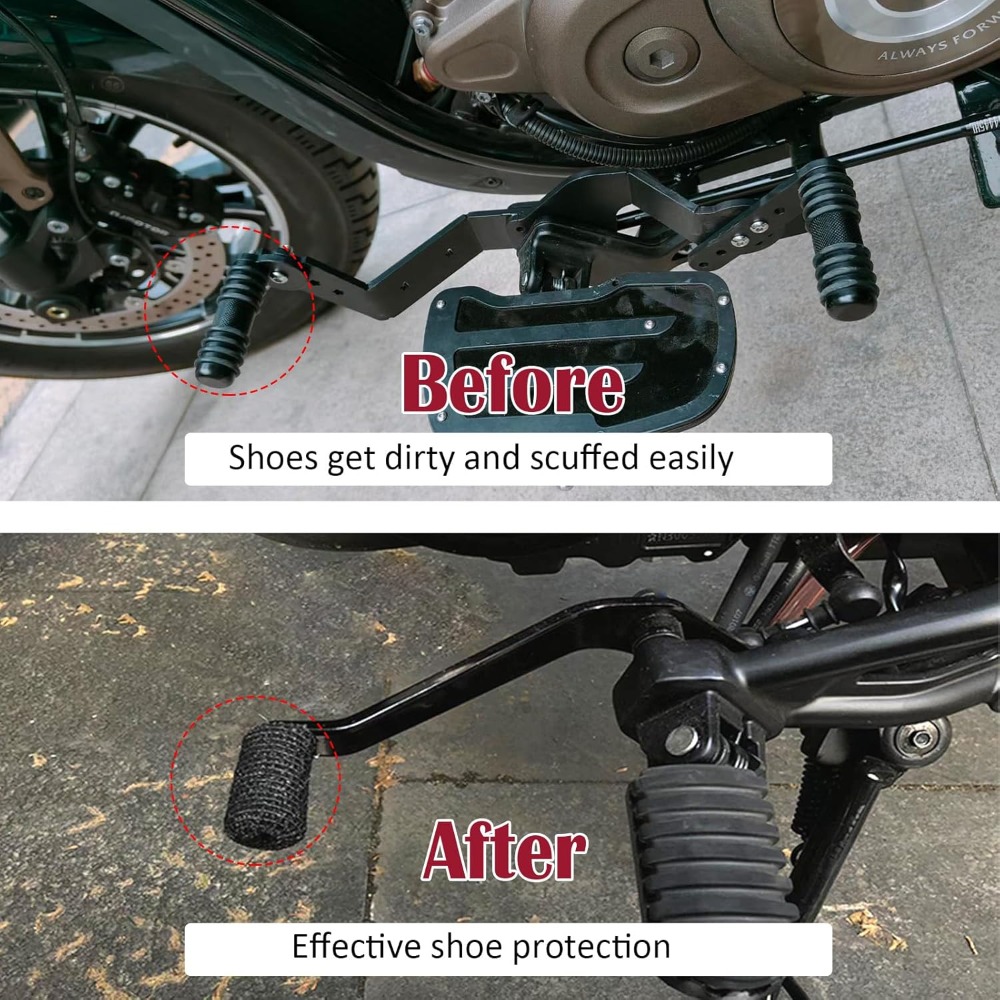 Motorcycle Shifter Shoe Protec - Motorcycle Gear Protection 评论和价格