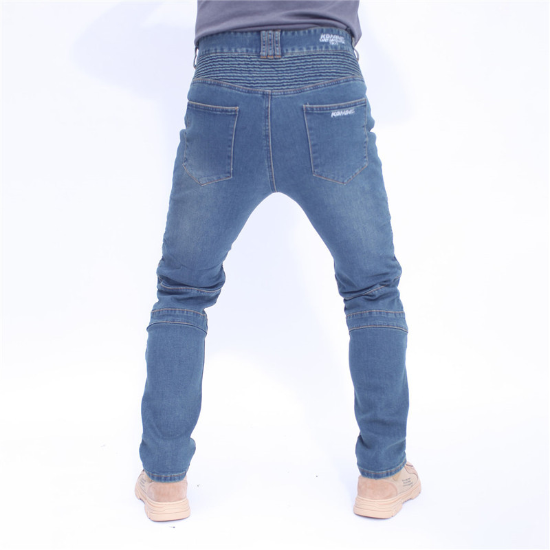 Men Jeans Embroidery Motorcycl - Motorcycle Gear Testing 评论和价格